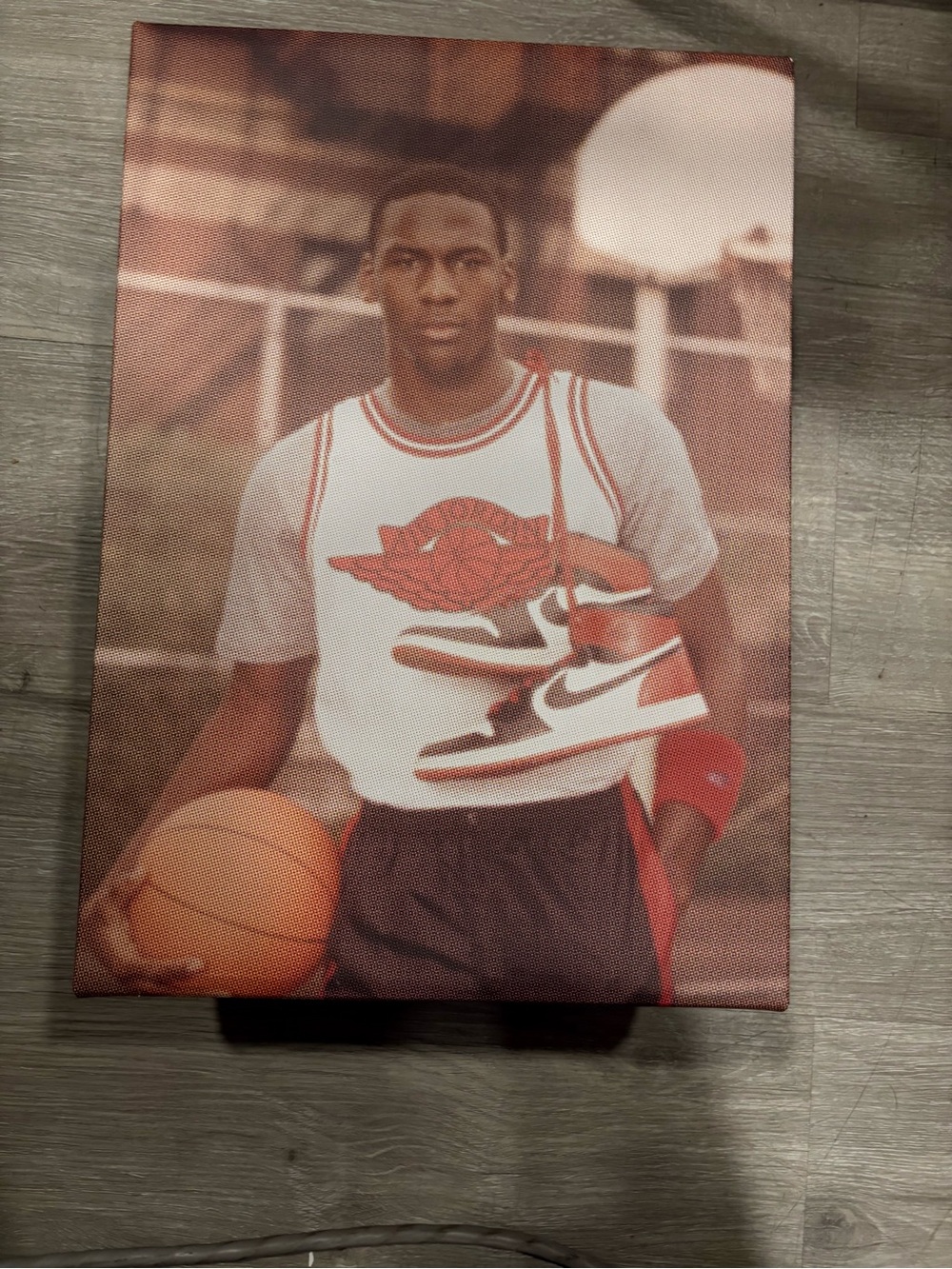 Jordan Black Athletic Basketball Shorts with Red Accents